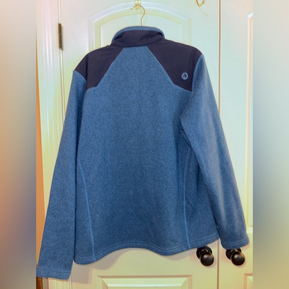 Marmot Navy Fleece Jacket - Picture 3 of 3